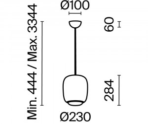 Подвесной светильник Maytoni MOD466PL-L12GR3K