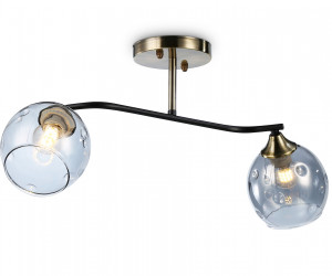 TR303008/2 SB/BK/SM бронза/черный/дымчатый E27/2 max 40W 560*140*240