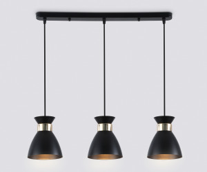 TR8469/3 BK/FGD черный/золото E27/3 max 60W 550*135*1000