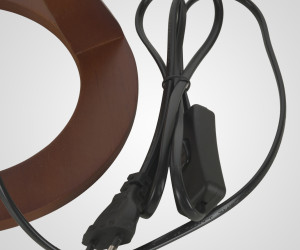 Настольная лампа TL9997-1 BRN+WT 000060227