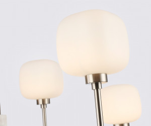 LH53001/6 SN/FR сатин никель/белый матовый G9*6 max 40W D690*680