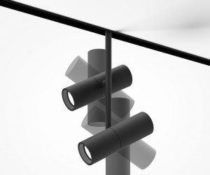 Трековый светильник Technical TR005-4-2X12W-DS-B