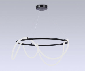 FL10508 DCH черный хром 3000K/4200K/6400K 84W D800*1200 (ПДУ РАДИО 2.4G)