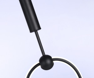 FL10577 BK черный 3000K/4200K/6400K 56W 230*16*1000 (ПДУ ИК)