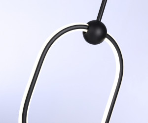 FL10577 BK черный 3000K/4200K/6400K 56W 230*16*1000 (ПДУ ИК)