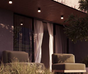 Потолочный светильник Outdoor O499CL-L10B3K