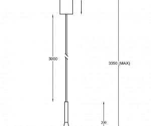 Подвесной светильник Maytoni MOD189PL-L12W3K1