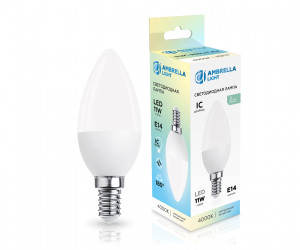 371114 LED C37 11W IC E14 4000K 175-265V