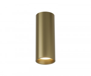 DK2615-SB Накладной светильник SHINE TUBE со светодиодом, D45*H115, IP20, 3000К, 7W, RA?90, сатинированная латунь, алюминий