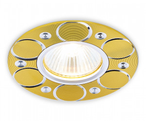 A808 AL/G алюминий/золото MR16