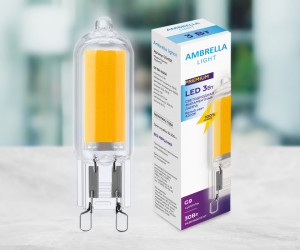Лампа Filament LED G9 3W 4200K (30W) 220-230V