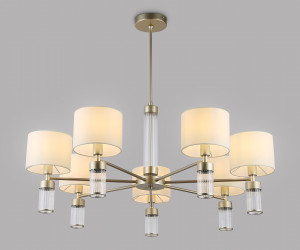 LH71303/7 CGD/WH золото/белый E14/7 max 40W D860*740