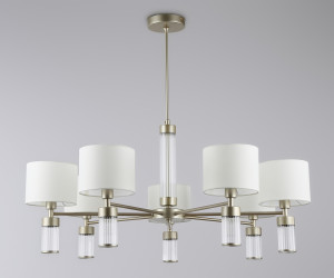 LH71303/7 CGD/WH золото/белый E14/7 max 40W D860*740