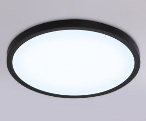 FZ1957 BK черный IP54 26W 5000K D370*15 (Без ПДУ)