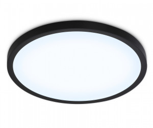 FZ1957 BK черный IP54 26W 5000K D370*15 (Без ПДУ)