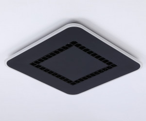 FL51419 BK черный 3000K/4200K/6400K 68W 488*488*40 (ПДУ ИК)