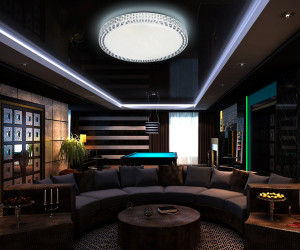 FF85 WH белый 48W D400*75 (ПДУ ИК)