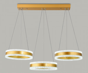 FA6208/3 GD золото 122W 3000K+6400K/3000K/6400K/4200K+4200K 840*300*750 (ПДУ РАДИО 2.4G)