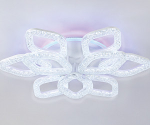 FA3929/6+3 WH белый 180W 3000K/4200K/6400K+RGB D680*110 (ПДУ РАДИО 2.4G)