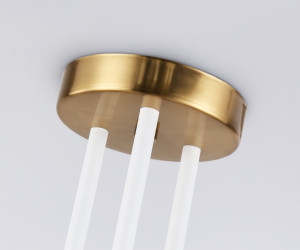 TR2521/6 WH/BS белый/латунь G9/6 max 10W D970*750