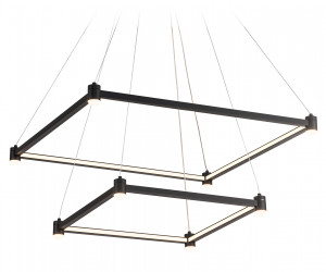 FL5597/2+8 BK черный 60W 3000K/4200K/6400K 600*600*1300 (без ПДУ)