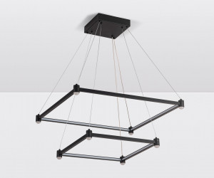 FL5597/2+8 BK черный 60W 3000K/4200K/6400K 600*600*1300 (без ПДУ)