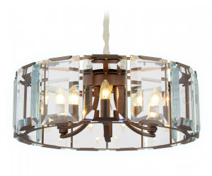 TR5144 CF/CL кофе/прозрачный E14/6 max 40W D600*1000