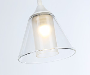 TR3551 WH/CL/FR белый/прозрачный/белый матовый E27 max 40W D155*800