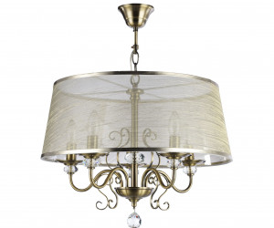 Люстра Freya FR2405-PL-05C-BZ