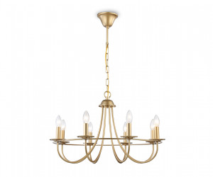 TR9616/8 CGD золото E14*8 max 40W D690*770