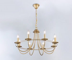 TR9616/8 CGD золото E14*8 max 40W D690*770