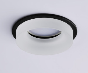 TN1303 BK/FR черный/белый матовый MR16 GU5.3 D80*42