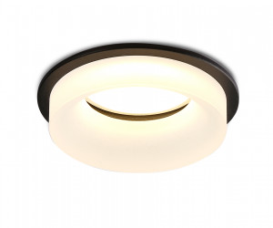 TN1303 BK/FR черный/белый матовый MR16 GU5.3 D80*42