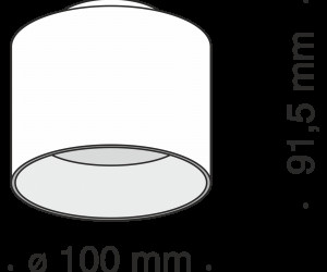 Потолочный светильник Technical C009CW-L12B