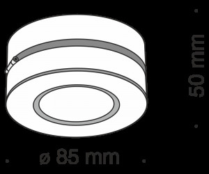 Потолочный светильник Technical C022CL-L7B4K