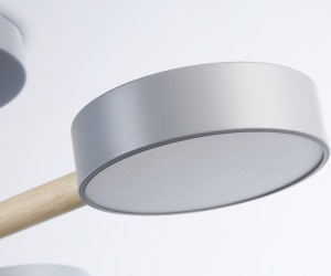 FL4822/3 GR серый 3000K-6400K 40W D580*160 (ПДУ ИК)