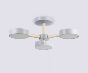 FL4822/3 GR серый 3000K-6400K 40W D580*160 (ПДУ ИК)