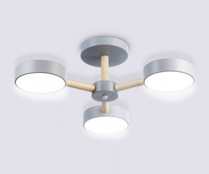 FL4822/3 GR серый 3000K-6400K 40W D580*160 (ПДУ ИК)