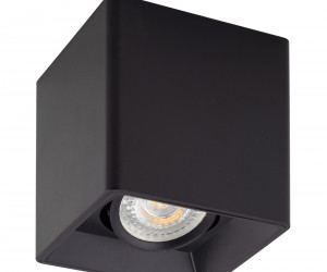 DK3030-BK Светильник накладной IP 20, 10 Вт, GU5.3, LED, черный, пластик