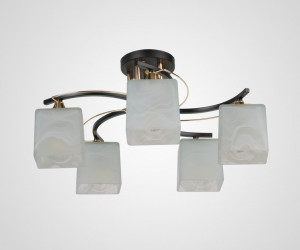 Потолочный светильник P5535-5 BK+GD 000029941
