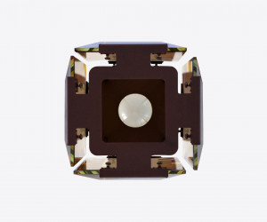 TR5109 CF/TI кофе/янтарь E27/1 max 40W 150*150*1200