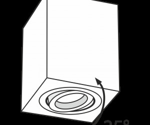 Потолочный светильник Technical C017CL-01W