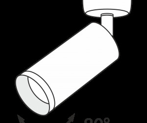 Потолочный светильник Technical C017CW-01GF