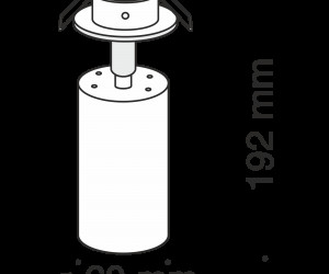 Встраиваемый светильник Technical C018CL-01B