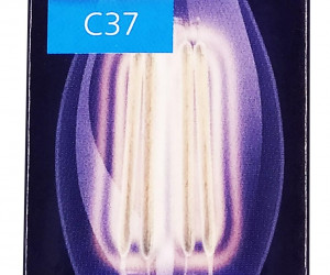 Светодиодная (LED)FIL Свеча на ветру Лампа Smartbuy-C37-8W/4000/E27 (SBL-C37FCan-8-40K-E27)