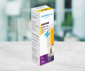 Лампа Filament LED G9 4W 3000K (40W) 220-230V