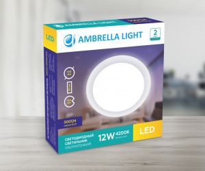 DLR 12W 4200K 185-250V (120W) (D165mm/A150mm)