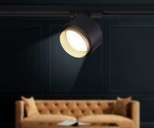 GL5381 BK/GD черный/золото GX53 max 12W D95*130