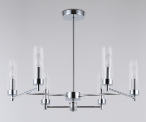 LH55151/6 CH/CL хром/прозрачный E14/6 max 40W D675*520
