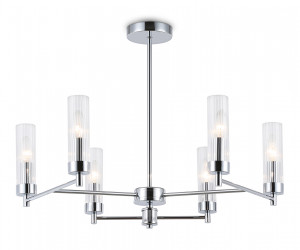 LH55151/6 CH/CL хром/прозрачный E14/6 max 40W D675*520